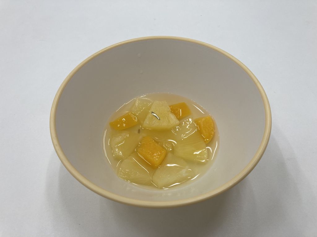 中学校の給食のフルーツポンチに缶の金属片が混入（広島・2025年7月